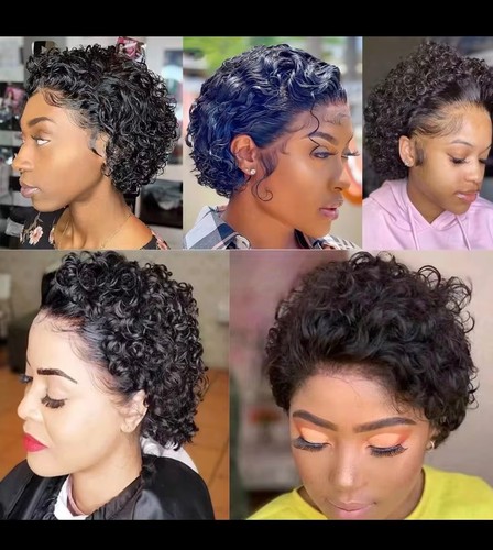 Pixie cut wigs human hair - wigs,