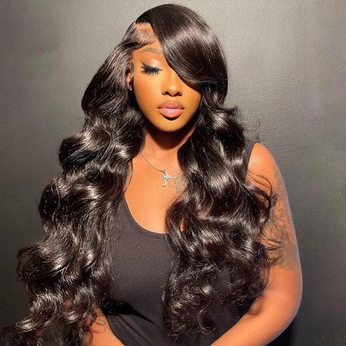 Body wave lace front - lace, wig
