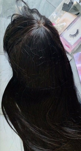 Amelia straight fringe long