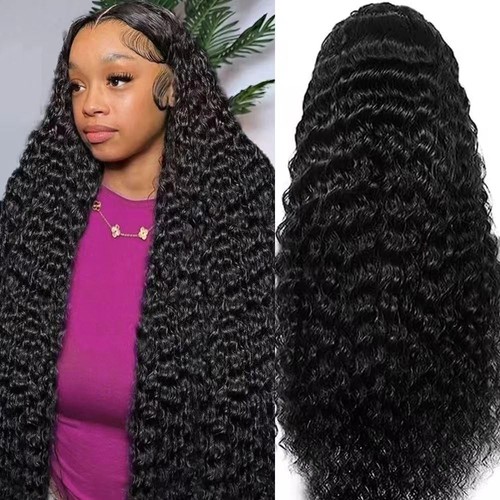 13x6 deep wave lace front - deep, wigs