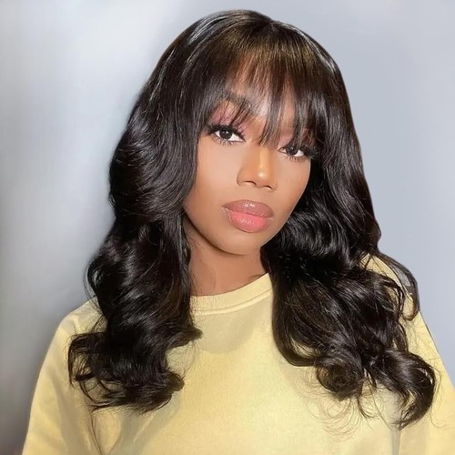 Body wave human hair wigs - wave, with