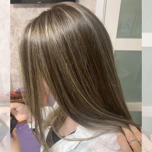 Balayage ombre ash brown - ombre,