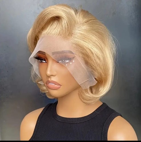 Curly bob wig - bob, lace