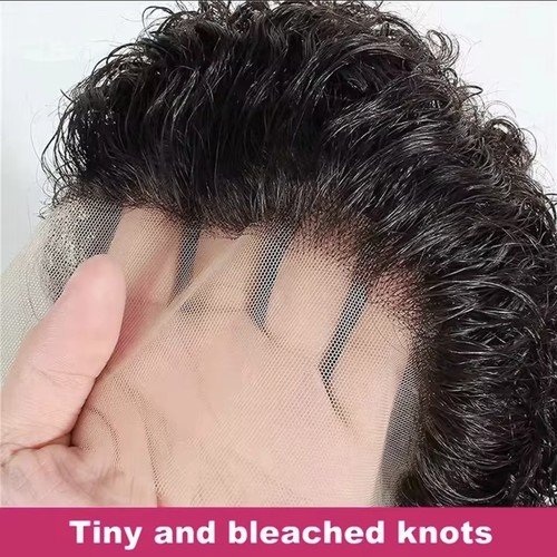 Curly pixie cut wig - cut, lace