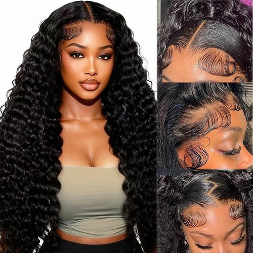 Deep wave lace front - deep, wigs