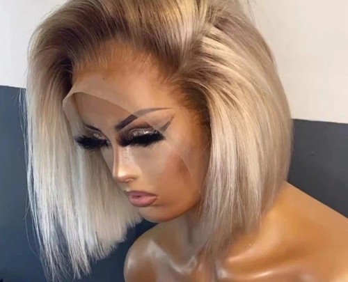 Blonde lace front wigs - ,