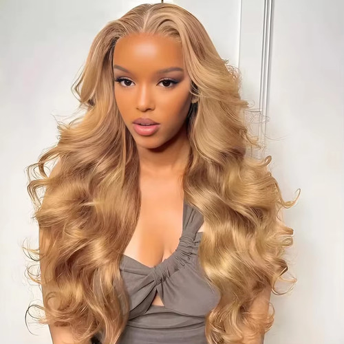 Honey blonde human hair - hair,, 13x6