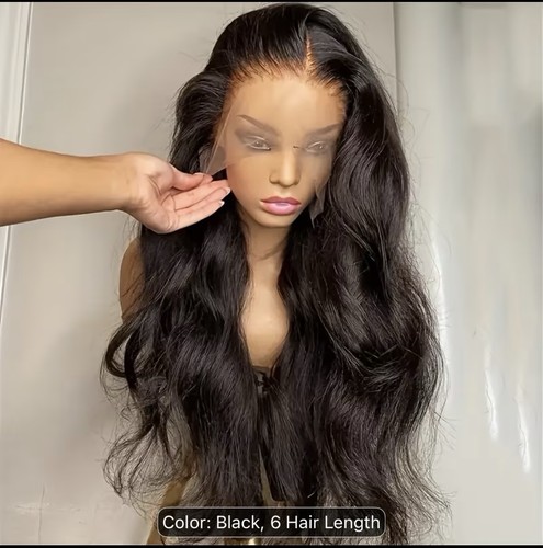 Human hair wig chocolate - hair,