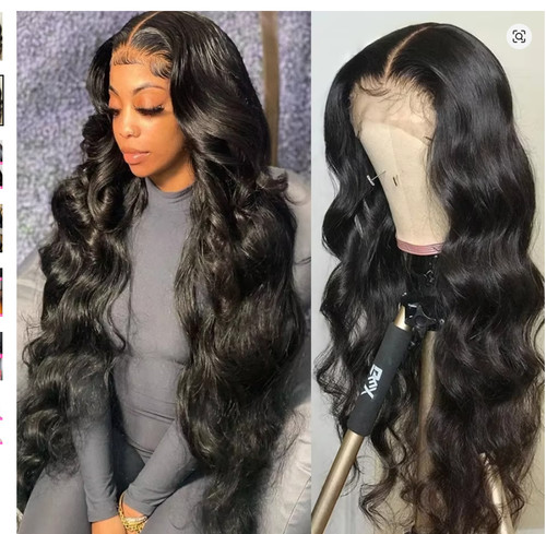 Transparent 13x4 body wave - transparent,