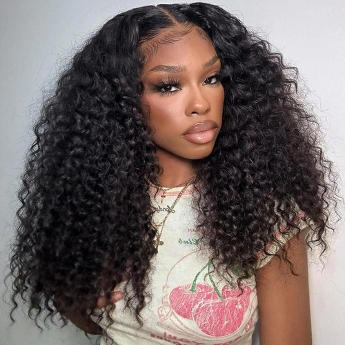 Curly 4x4 lace front - wig, human