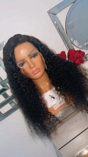 Lace front wig - 100%, human