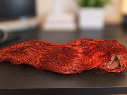 Red brazilian virgin inch - red,