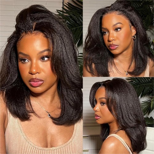 Glueless wig human - hair, 4x4