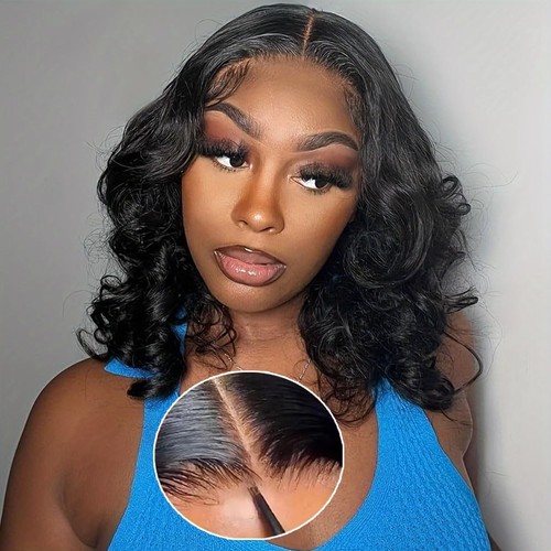 Glueless wigs human - hair, pre